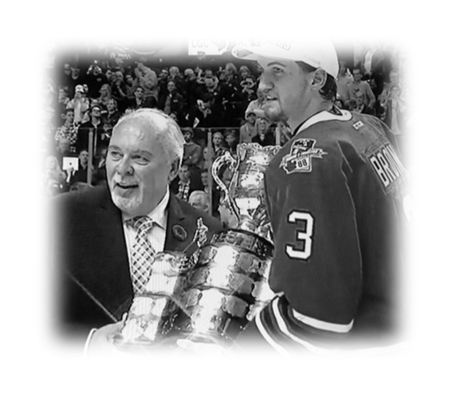 A Driven athlete accepting a championship trophy